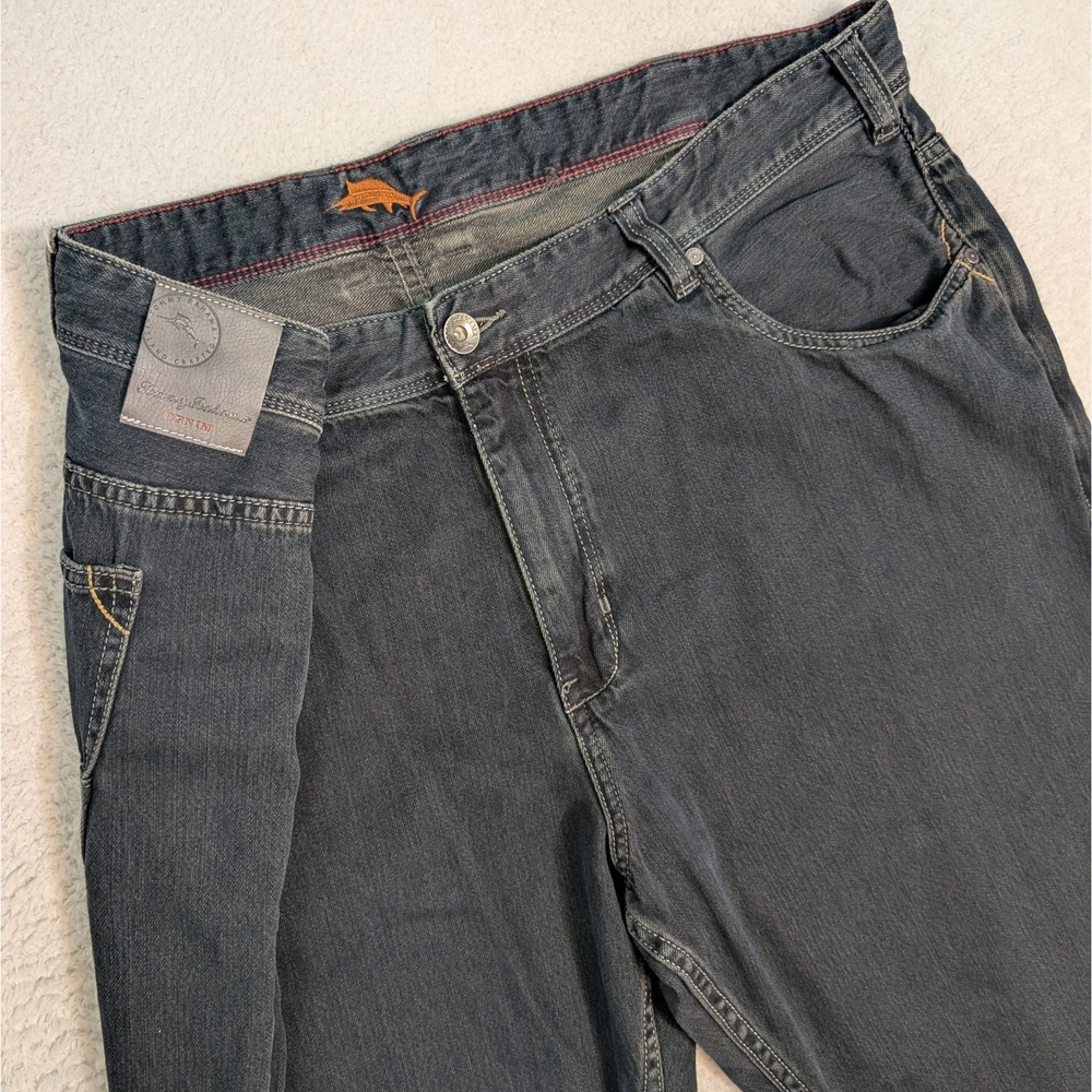 Tommy Bahama Jeans Mens 44x34 Ultra Dark Blue Cayman Islands Premium Comfort.